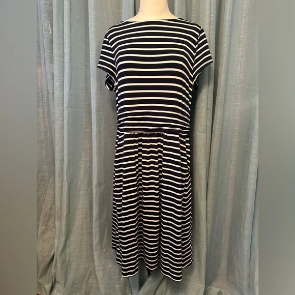 Boden | Dresses | Ladies Boden Amelie Knit Dress Size 4 Nwot Navy Stripe |  Poshmark